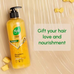 Nyle Natural & Pure Shampoo For Nourished Hair, With Goodness Of Murumuru Butter, For Men & Women