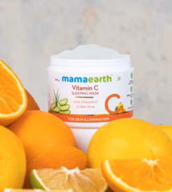 Vitamin C Sleeping Mask with Aloe Vera for Skin Illumination