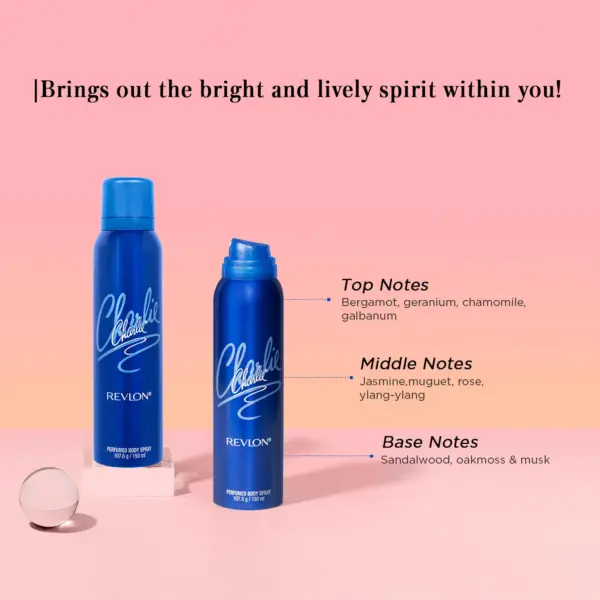 Charlie Blue Perfumed Body Spray