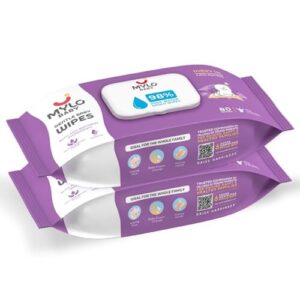 Mylo Gentle Baby Wipes Non-Lid2pack