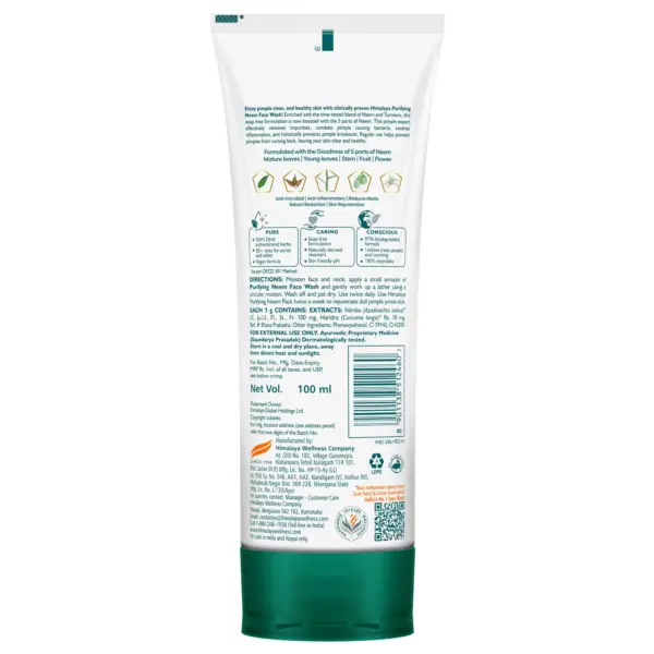 Himalaya Purifying Neem Face Wash