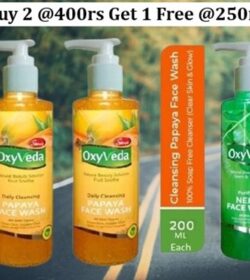 Simco Oxyveda Face Wash BUY2 GET 1