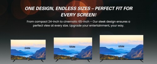 Wiscon 81.28cm 32inch HD Smart LED TV