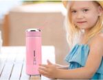 Glass Water Bottle with Silicone Protection Sleeve Cover Leak Proof