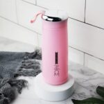 Glass Water Bottle with Silicone Protection Sleeve Cover Leak Proof