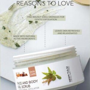 Fabindia Face Neem Tulsi Gel Scrub Body and Face