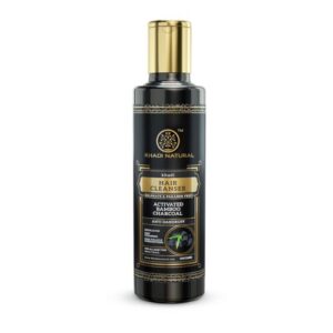 Khadi Naturals Hair Cleanser Activated Bamboo Charcoal