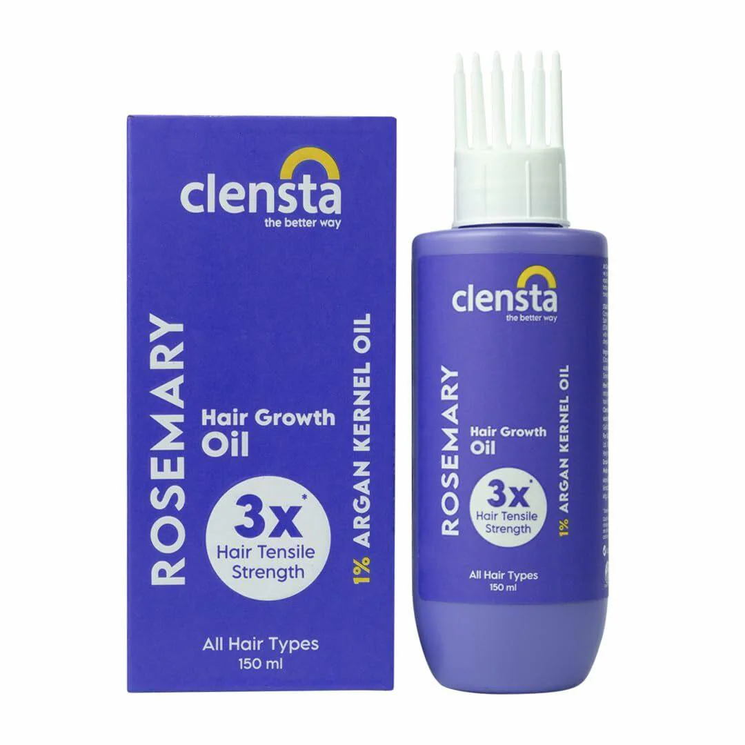 clensta-rosemary-hair-growth-oil-150-ml-1 Clensta Rosemary Hair Growth Oil With Argan Oil